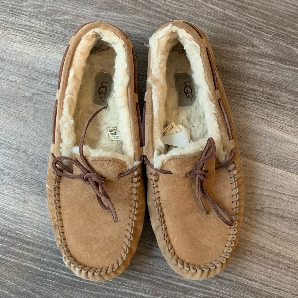 UGG Women's Ansley Moccasin Suede Slippers